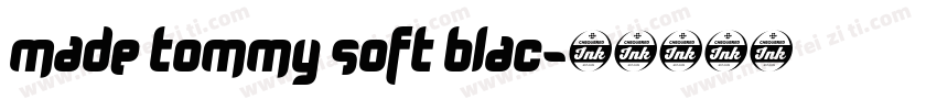 made tommy soft blac字体转换